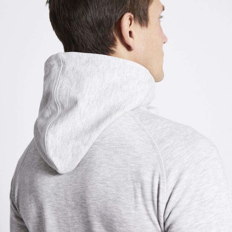 Functional hoodie "Vasared" Light greymelange